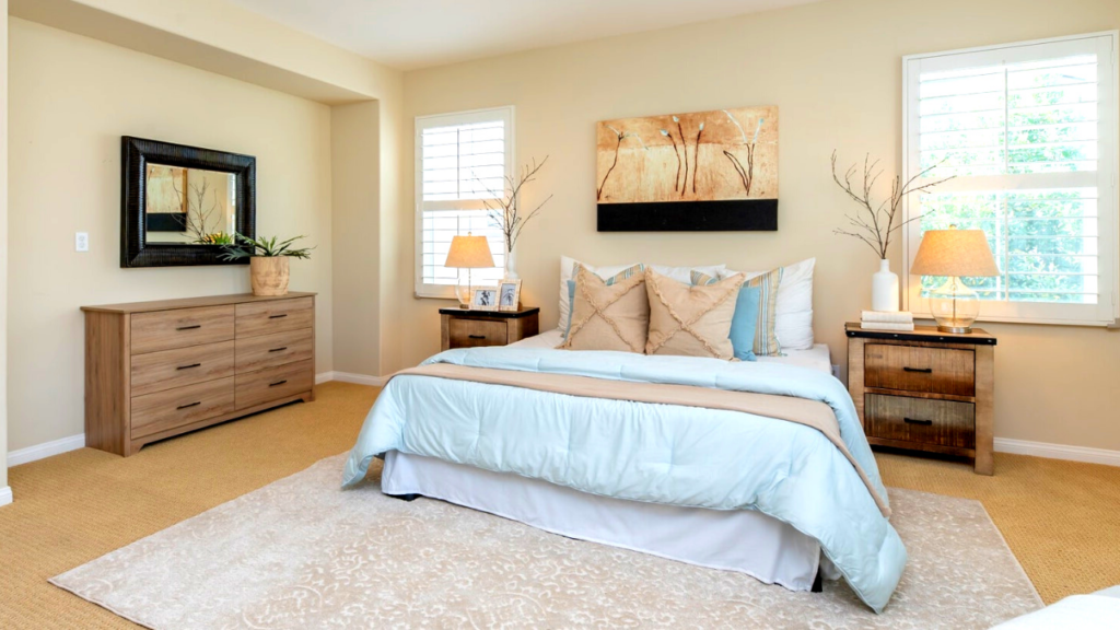 declutter your bedroom - how can bedroom design improve your sleep