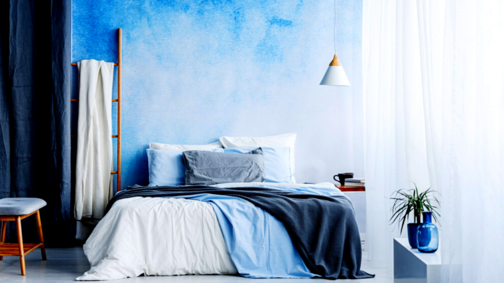 select sleep inductive colors for the bedroom - how can bedroom design improve sleep