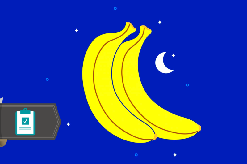 how banana improves sleep quality