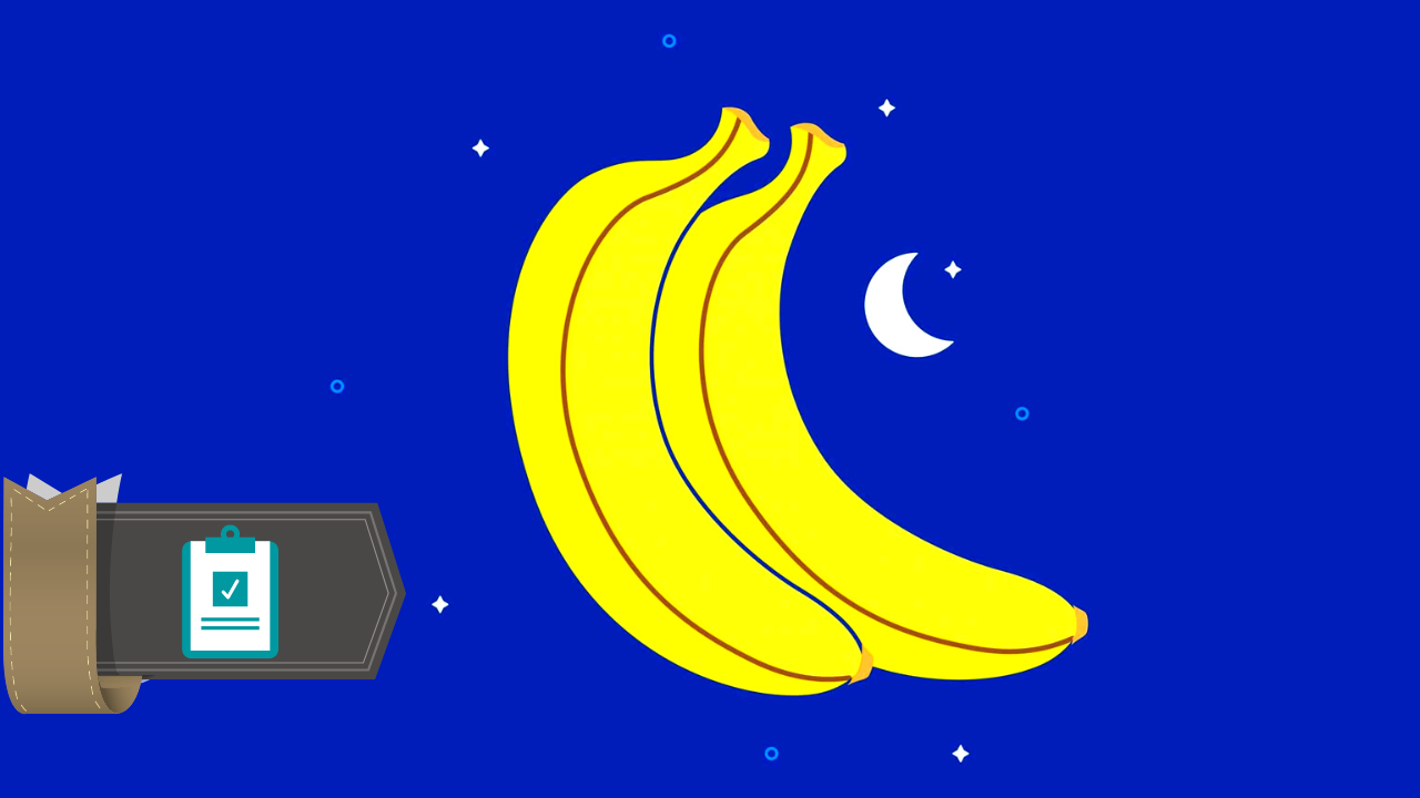 how banana improves sleep quality